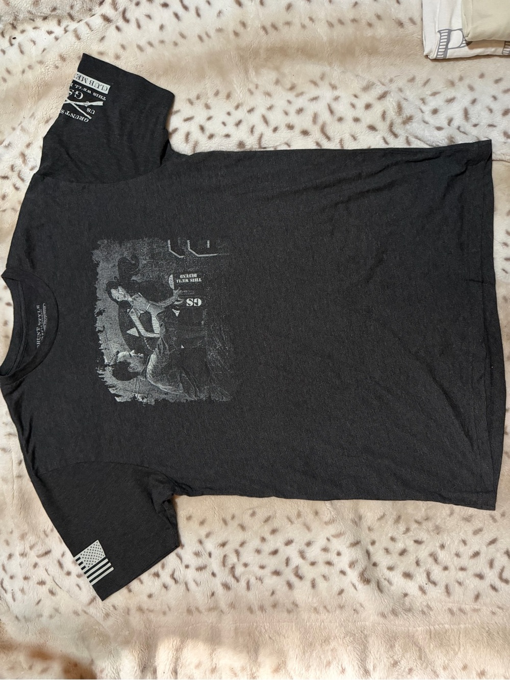 Grunt Style Black Short Sleeve Graphic Tee